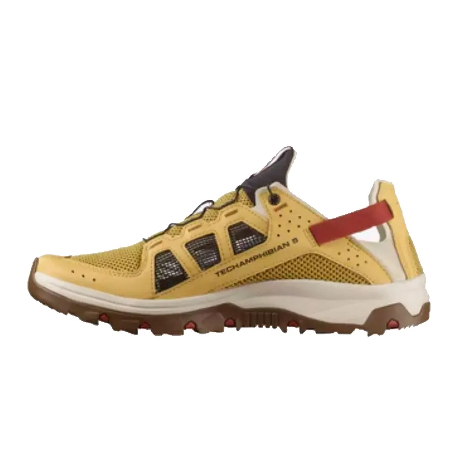 Imagen 2 de 5 de Zapatillas Salomon Techamphibian 5-AMARILLO/NEGRO/BORDO