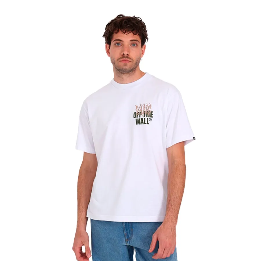 Imagen 0 de 3 de Remera Vans Metal Wall SS-BLANCO