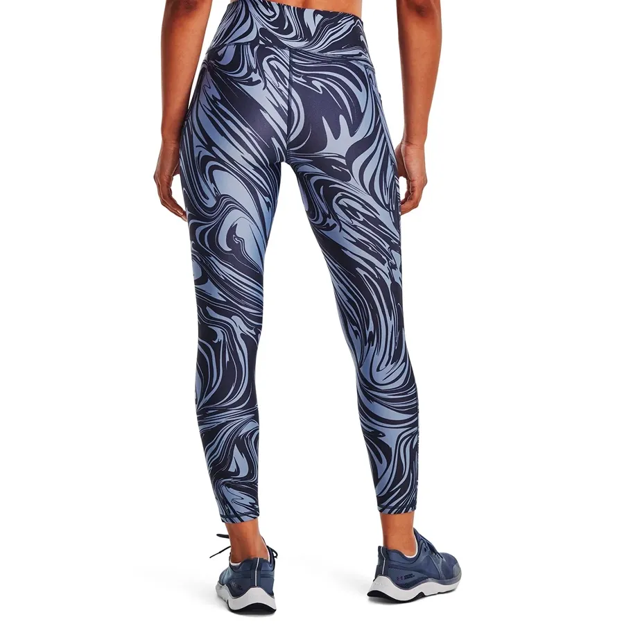 Imagen 3 de 4 de Calza Under Armour Printed Ankle-GRIS/NEGRO