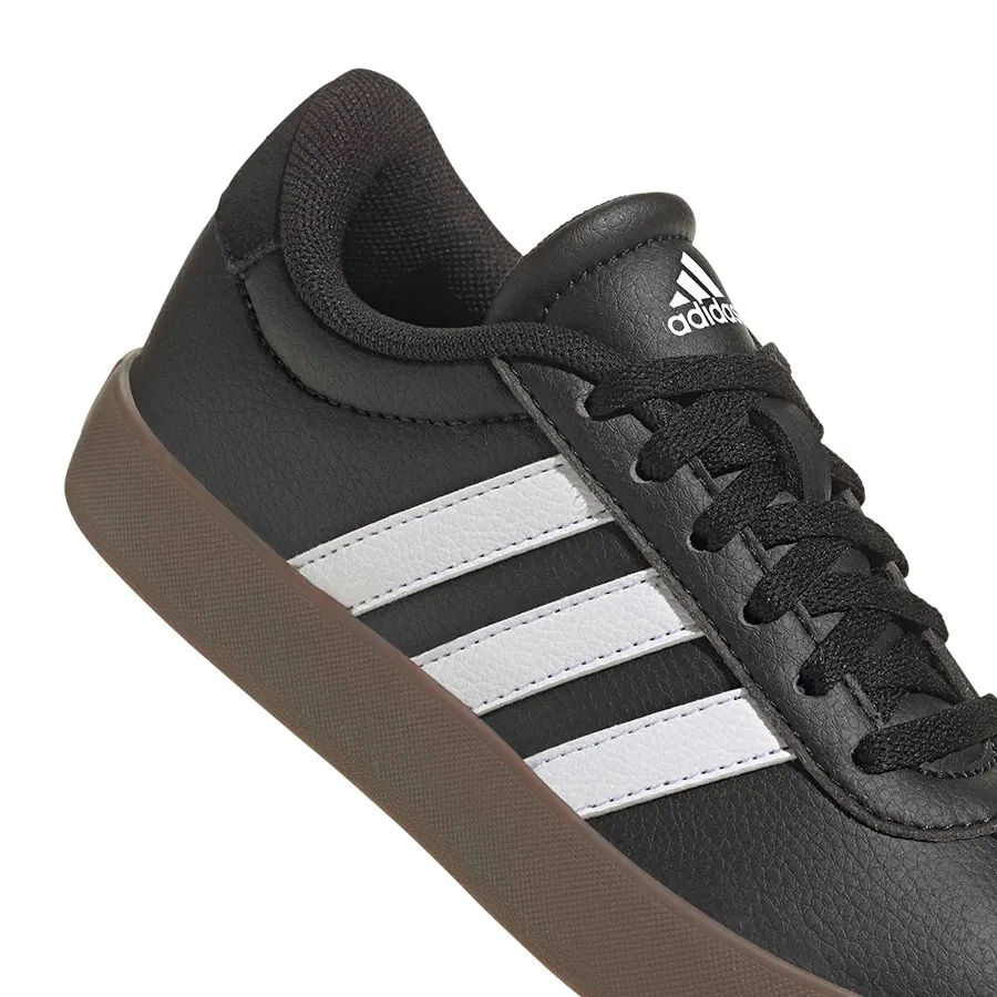 Imagen 5 de 7 de Zapatillas adidas VL Court 3.0 Kids-NEGRO/BLANCO
