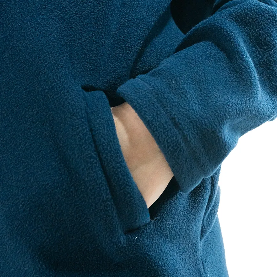 Imagen 5 de 7 de Campera Kamp Colegial Polar K 25-MARINO