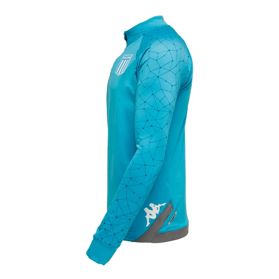 Imagen 1 de 6 de Buzo Kappa De Entrenamiento Racing-TURQUESA