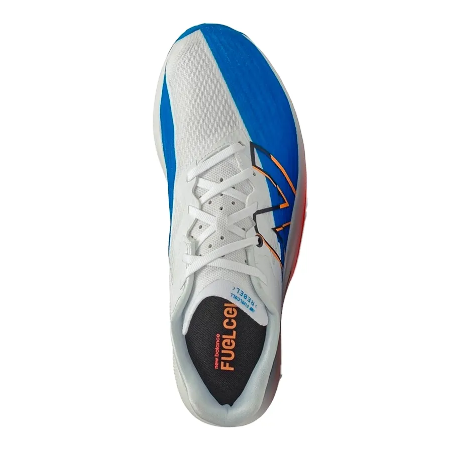 Imagen 3 de 5 de Zapatillas New Balance FuelCell Rebel V2-BLANCO/AZUL