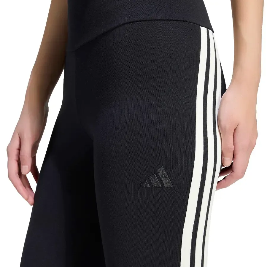 Imagen 4 de 6 de Pantalón adidas originals Legging 3 Stripes-NEGRO/BLANCO