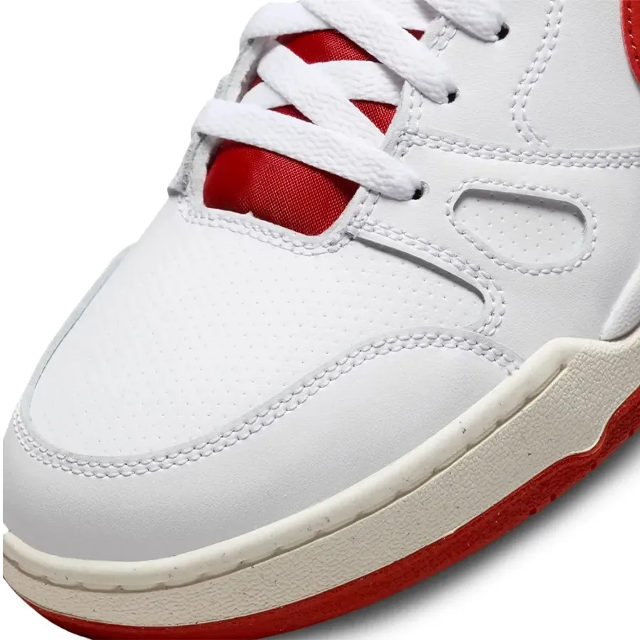 Imagen 5 de 7 de Zapatillas Nike Full Force Low-BLANCO/ROJO/NEGRO