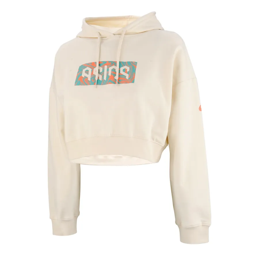 Imagen 0 de 4 de Buzo Asics Mujer Crop Sumi Nagashi Ss 23-CRUDO