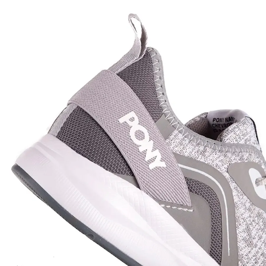 Imagen 2 de 5 de Zapatillas Pony Fast Ox-GRIS/GRAFITO