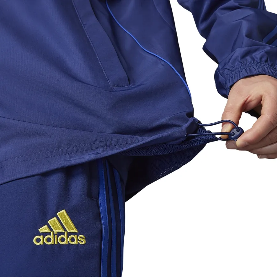 Imagen 4 de 5 de Campera adidas Rompevientos UBP Boca Juniors-AZUL/AMARILLO