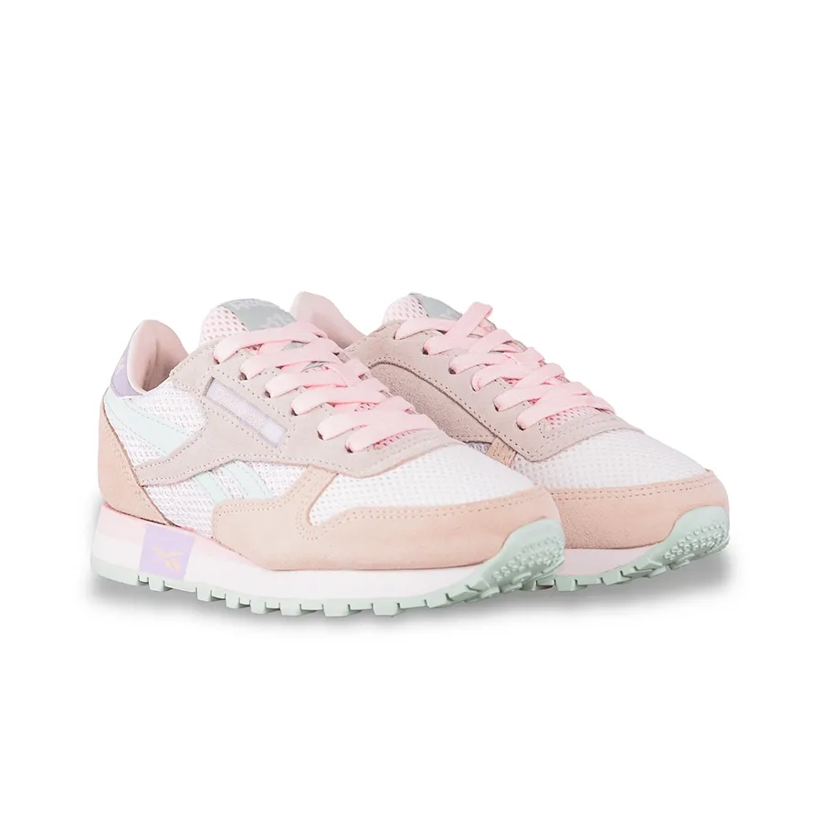 Imagen 2 de 4 de Zapatillas Reebok Classic Leather-GRIS/BLANCO/TURQUESA