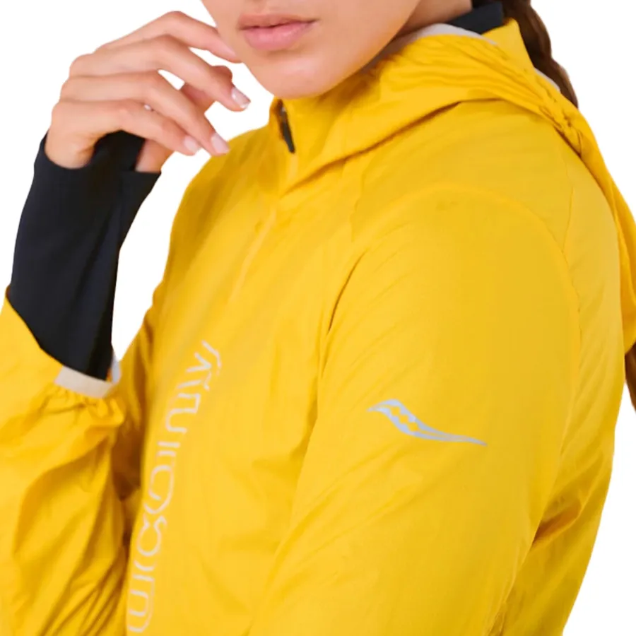 Imagen 2 de 6 de Campera Saucony Peregrine Packaway-AMARILLO