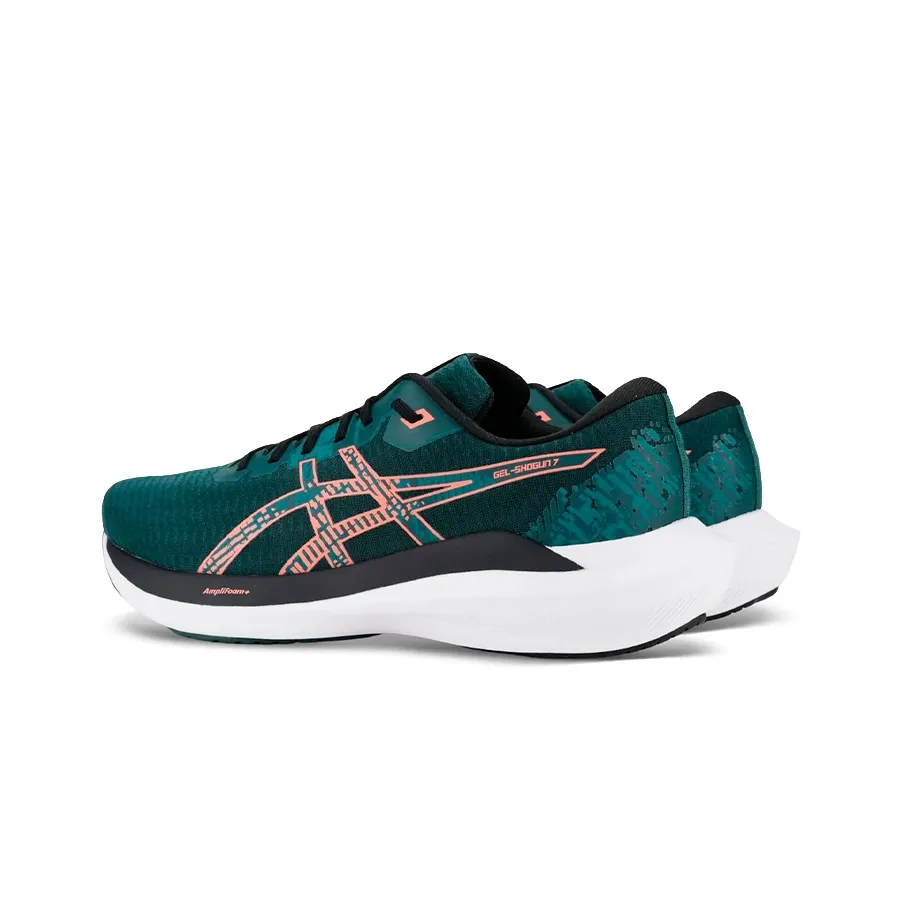Imagen 3 de 7 de Zapatillas Asics Gel-Shogun 7-VERDE/CORAL