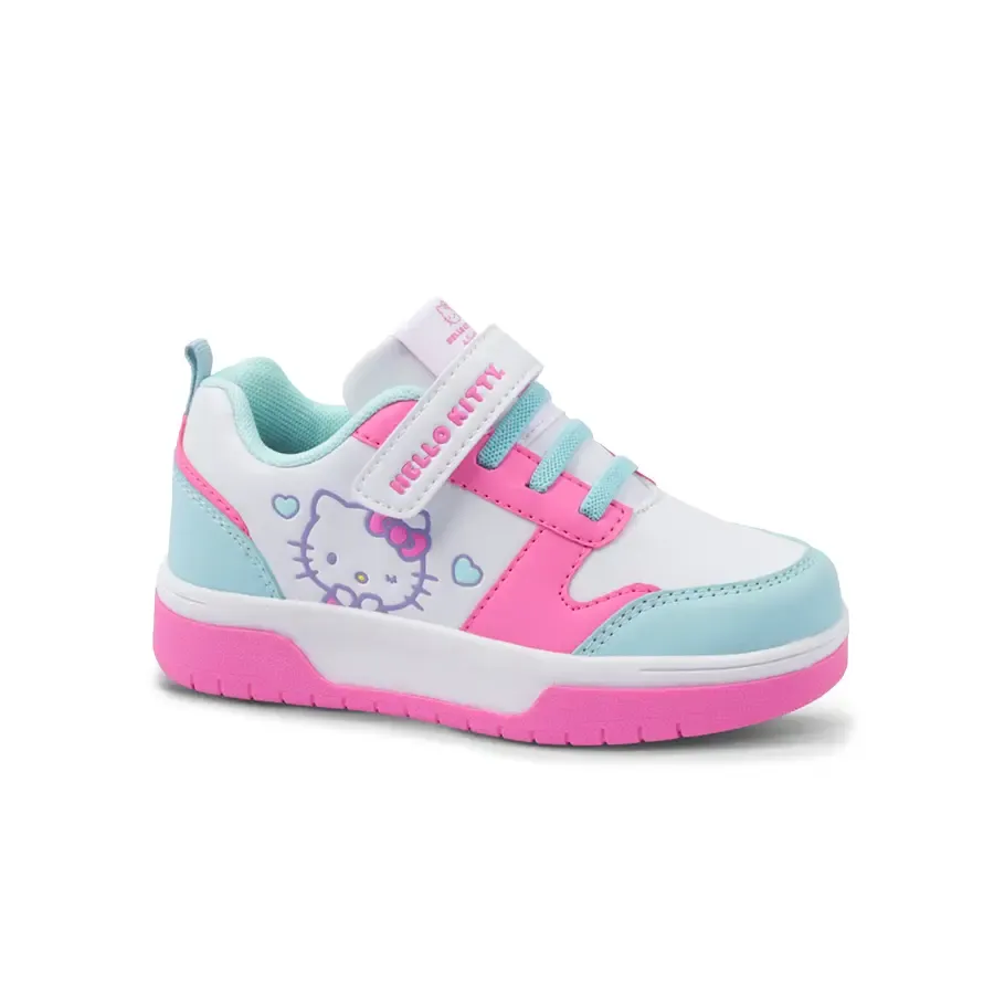 Imagen 1 de 6 de Zapatillas Footy Hello Kitty-BLANCO/FUCCIA/AERO