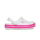 sandalias-crocs-crocband-clog-BLANCO/FUCSIA