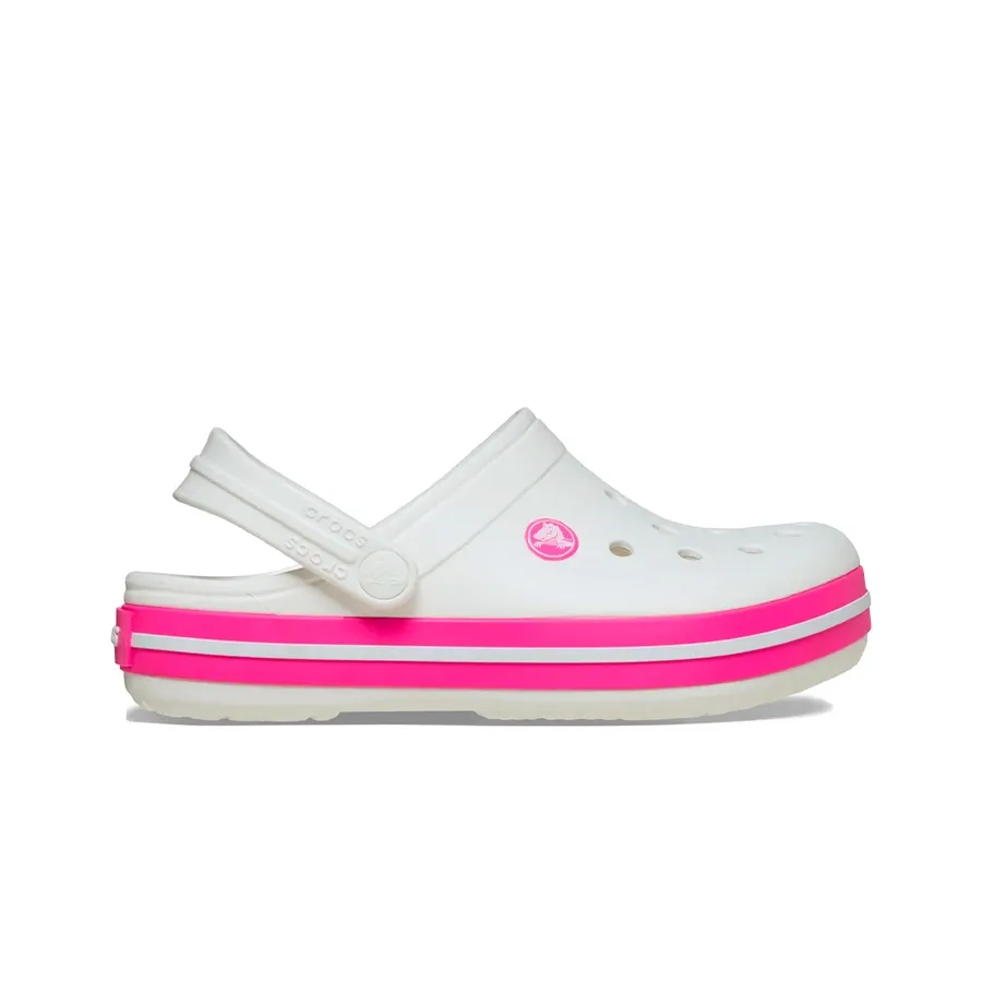 Imagen 0 de 4 de Sandalias Crocs Crocband Clog-BLANCO/FUCSIA
