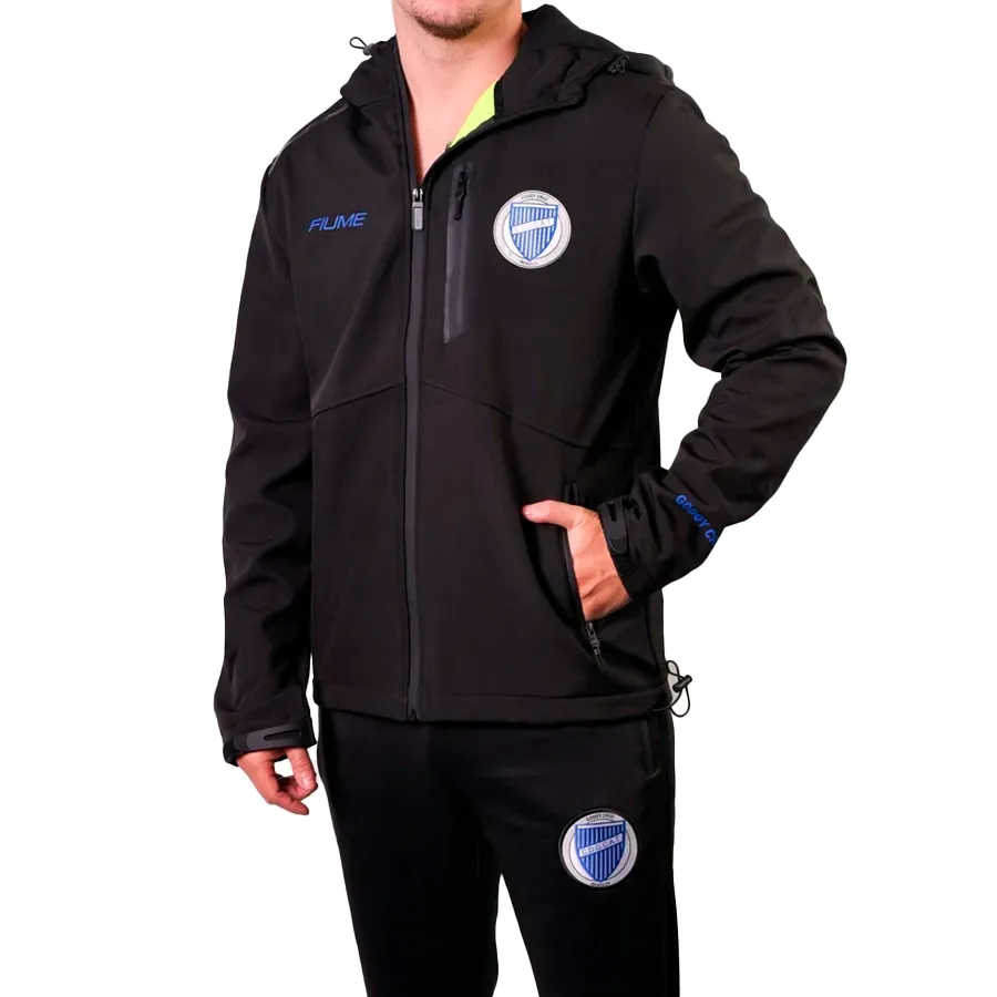 Imagen 0 de 4 de Campera Fiume Sport Técnica Godoy Cruz-NEGRO