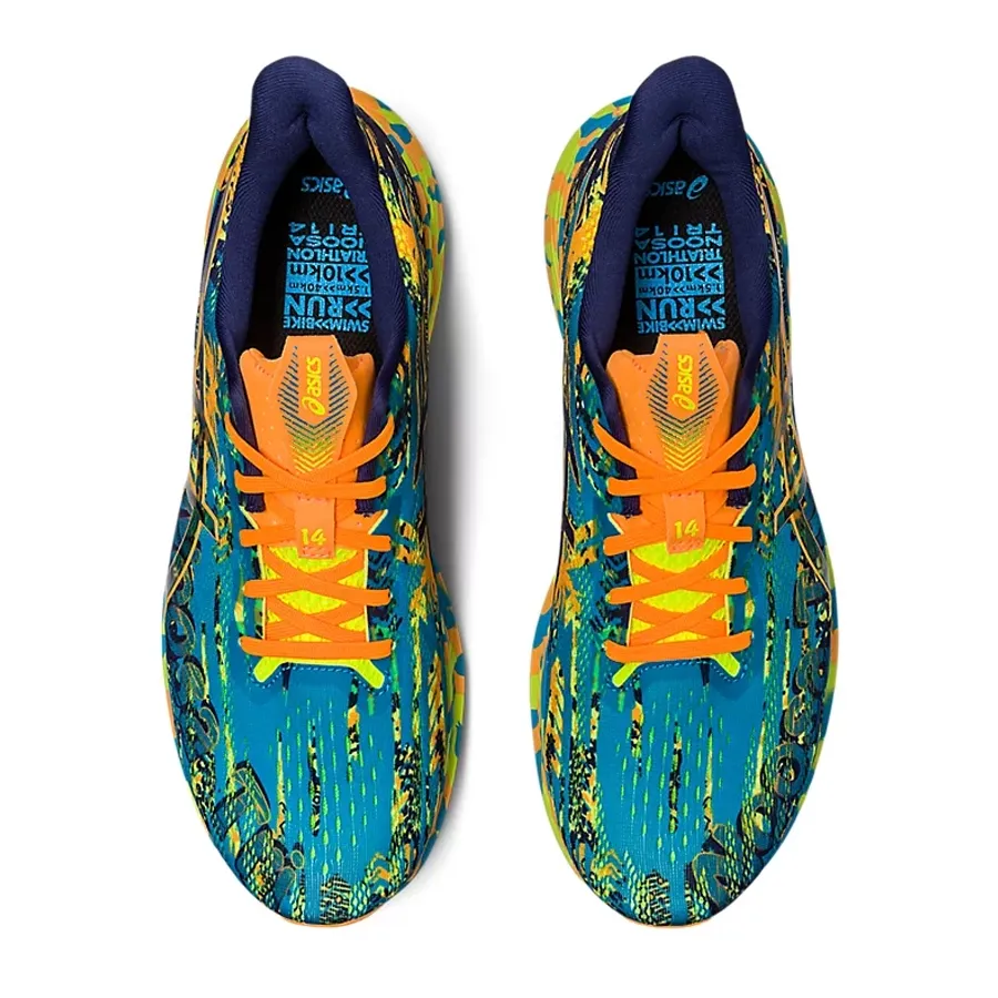Imagen 5 de 7 de Zapatillas Asics Noosa Tri 14-TURQUESA/NARANJA