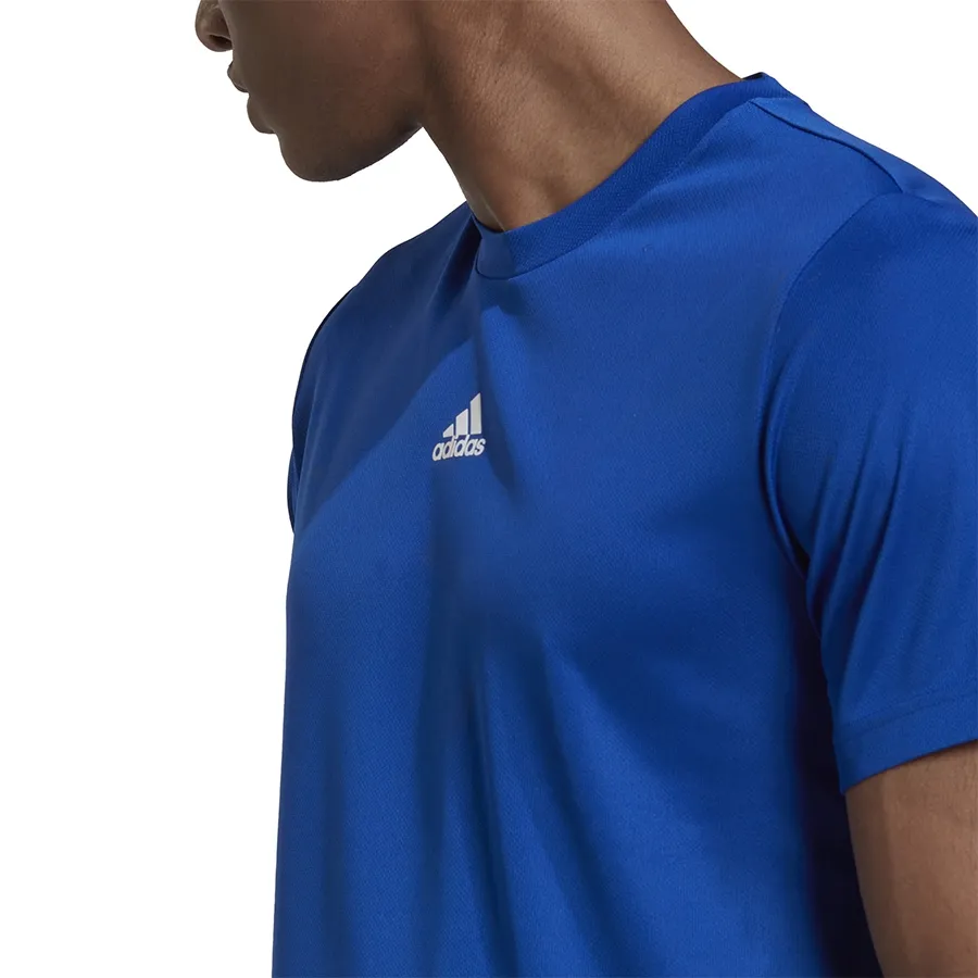 Imagen 1 de 4 de Remera adidas Aeroready Hiit Back 3-AZUL/BLANCO