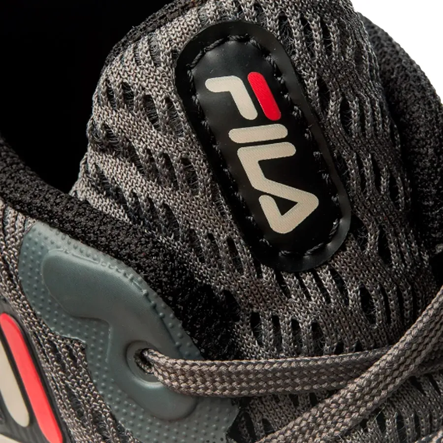 Imagen 5 de 6 de Zapatillas Fila Athlon Kids-GRAFITO/NEGRO/ROJO