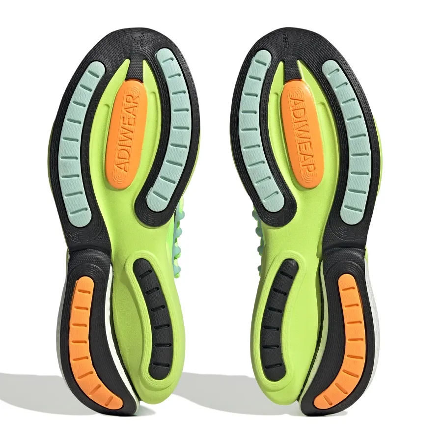 Imagen 5 de 7 de Zapatillas adidas Alphaboost V1-LIMA/NEGRO/NARANJA