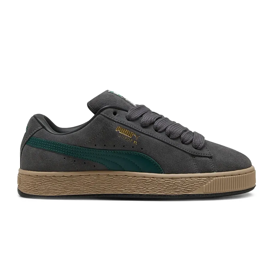 Imagen 0 de 6 de Zapatillas Puma Suede XL-GRAFITO/VERDE