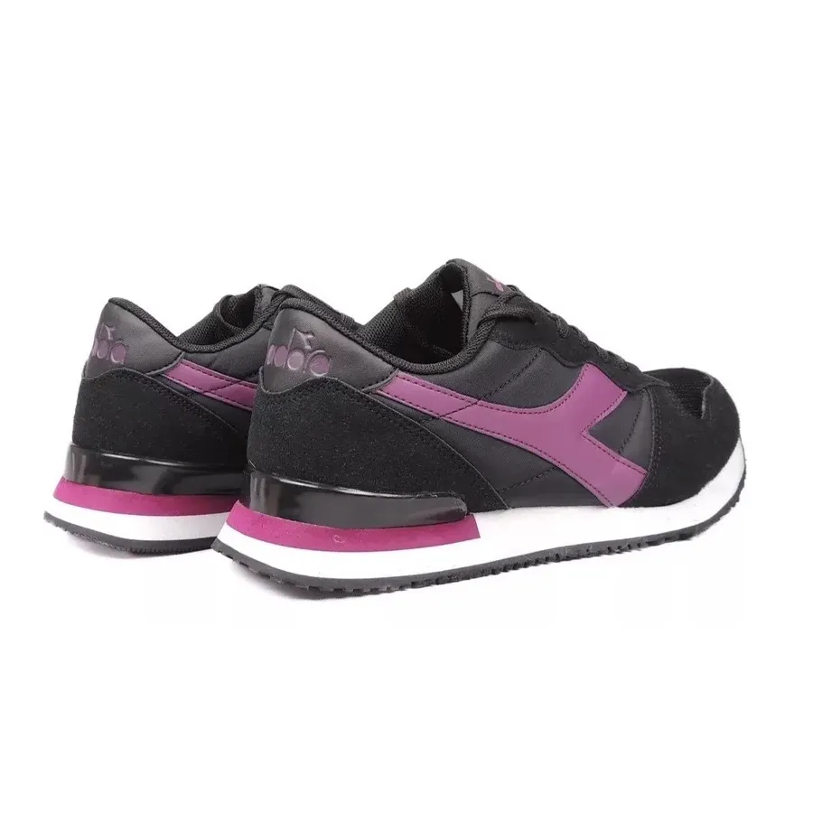 Imagen 2 de 5 de Zapatillas Diadora Camaro Jr-NEGRO/PURPURA