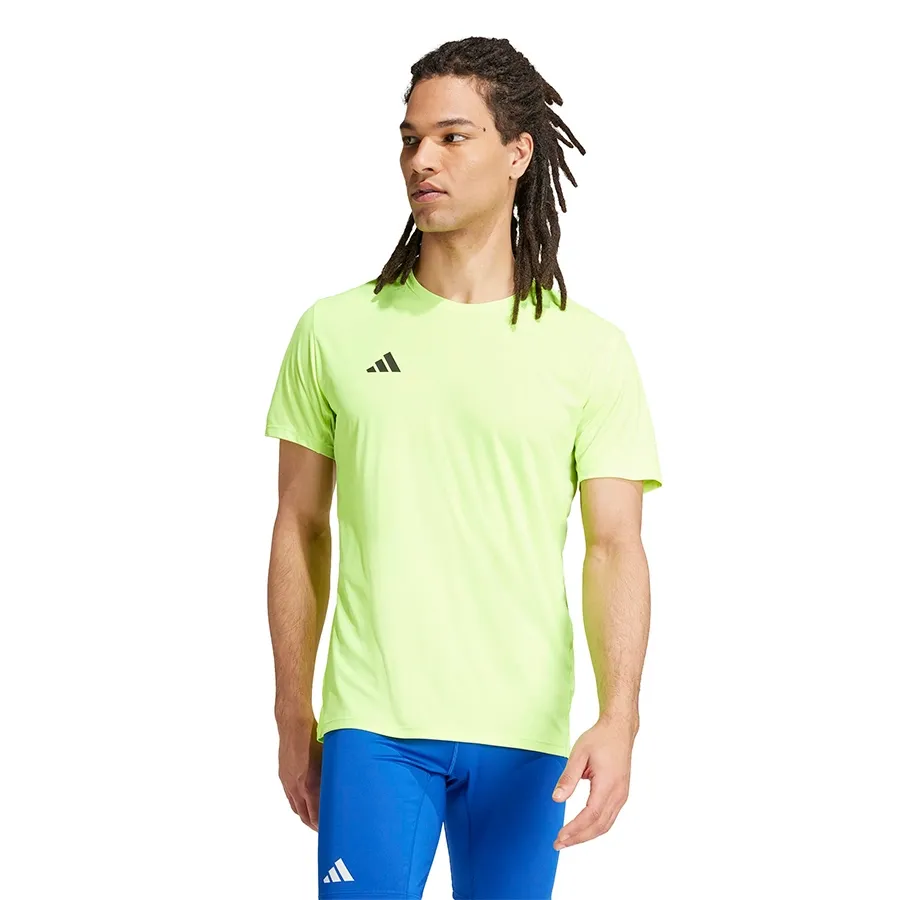 Imagen 0 de 5 de Remera adidas Adizero Essentials Tee-VERDE FLUOR