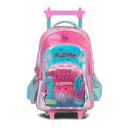 Mochila Footy Carro 18 C/Luz I Love