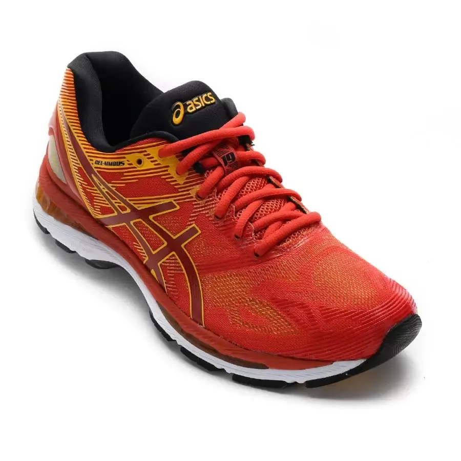 Imagen 3 de 4 de Zapatillas Asics Gel Nimbus 19 M-NARANJA/AMARILLO/NEGRO