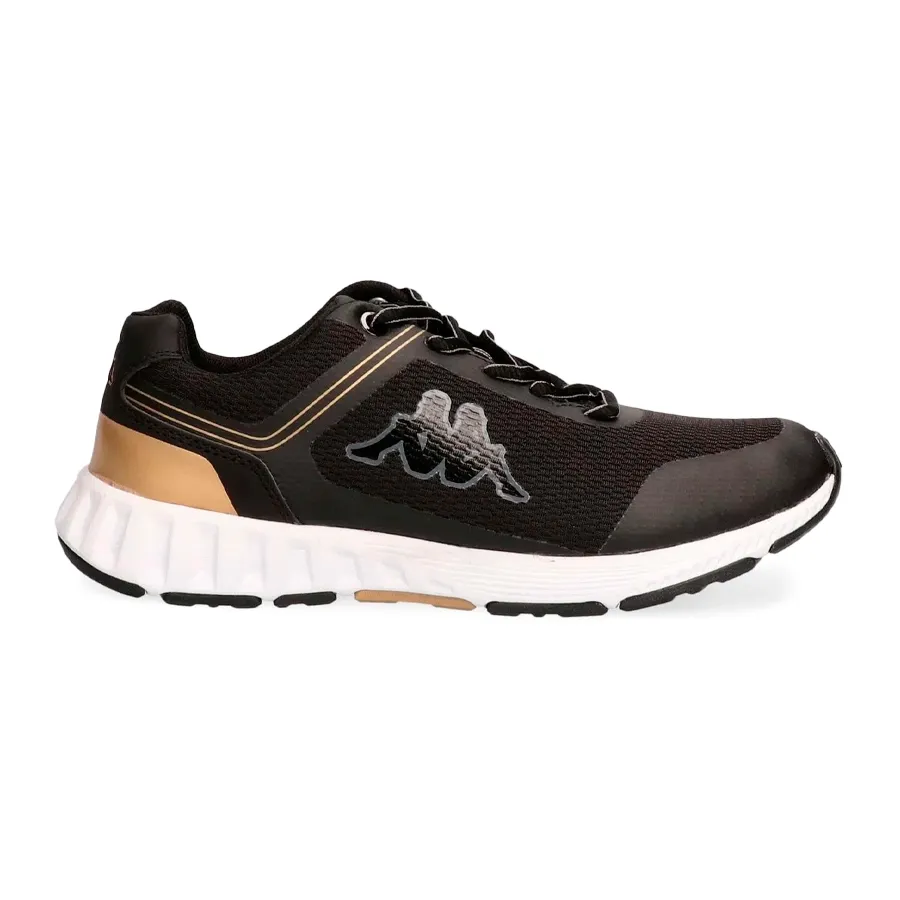 Imagen 0 de 5 de Zapatillas Kappa Logo Faster W-NEGRO/DORADO