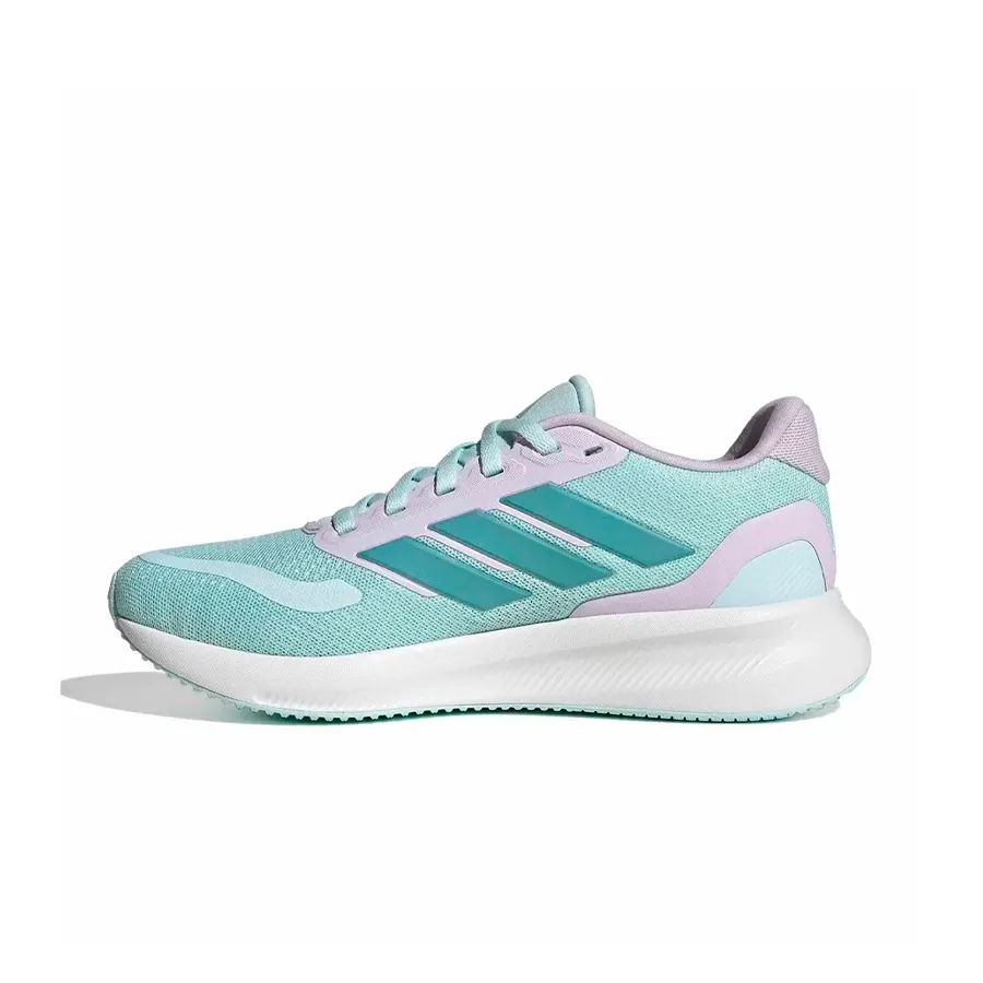 Imagen 2 de 7 de Zapatillas adidas Runfalcon 5-LAVANDA/VERDE AGUA