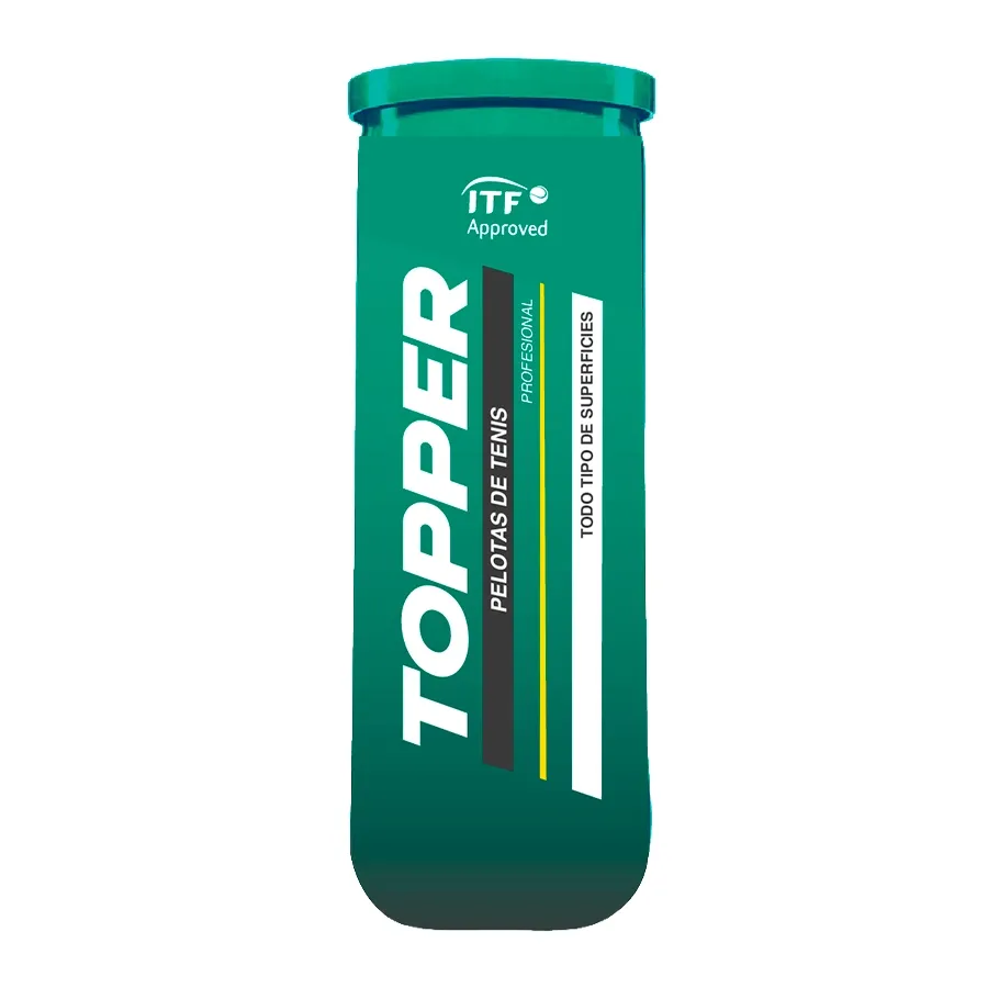 Imagen 0 de 1 de Topper Tubo de Pelotas de Tenis-VERDE