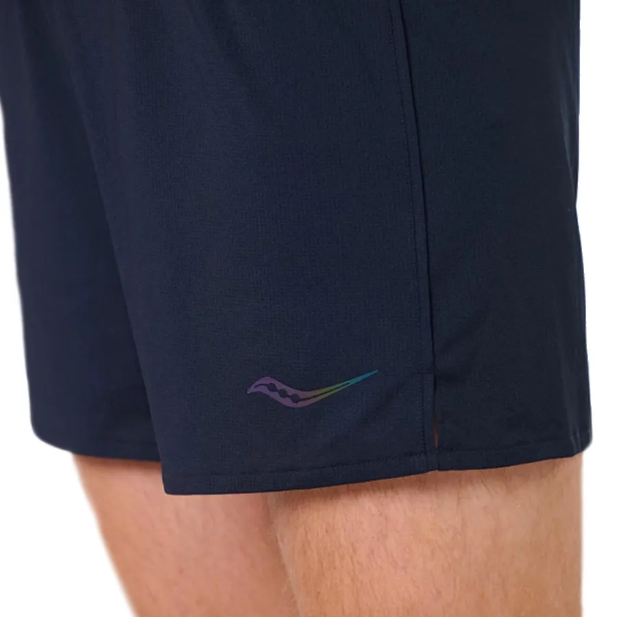 Imagen 2 de 4 de Shorts Saucony Short stopwatch 5"-NEGRO
