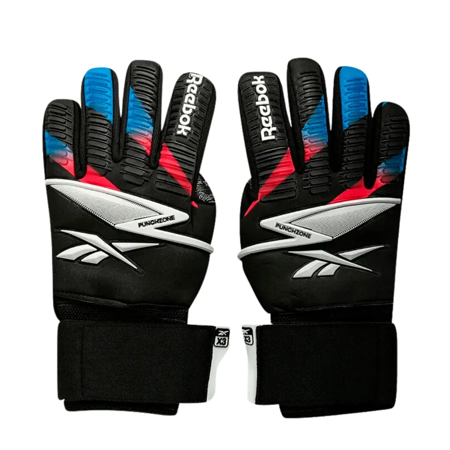 Imagen 0 de 3 de Guantes Reebok De Arquero Kick-NEGRO/AZUL/BLANCO