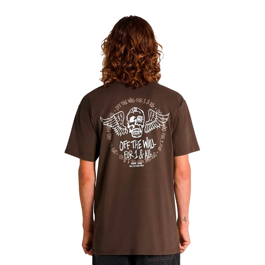 Imagen 1 de 3 de Remera Vans Club House-MARRON