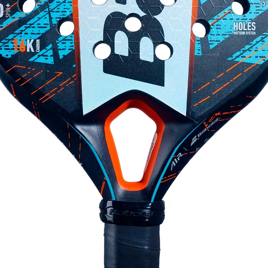 Imagen 4 de 5 de Paleta Babolat Air Viper-CELESTE/NEGRO