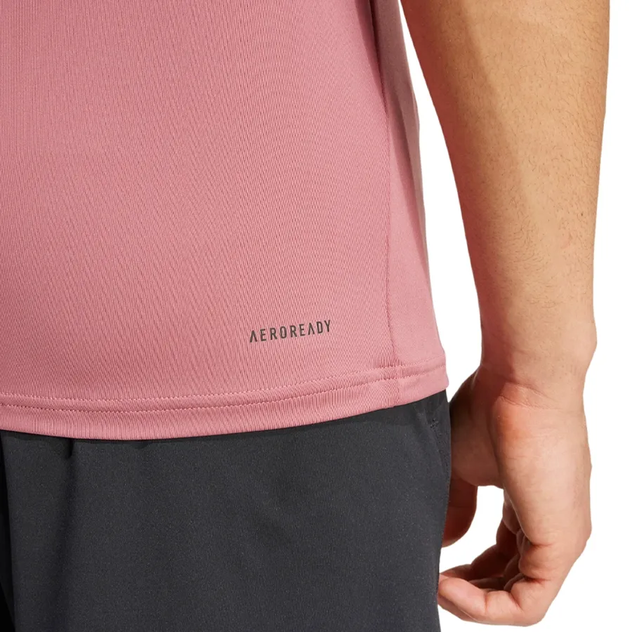 Imagen 2 de 4 de Remera adidas Train Essentials Elástica-ROSA