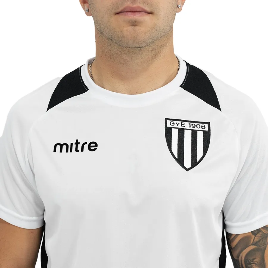 Imagen 5 de 9 de Remera Mitre Derby Gimnasia Y Esgrima-BLANCO/NEGRO