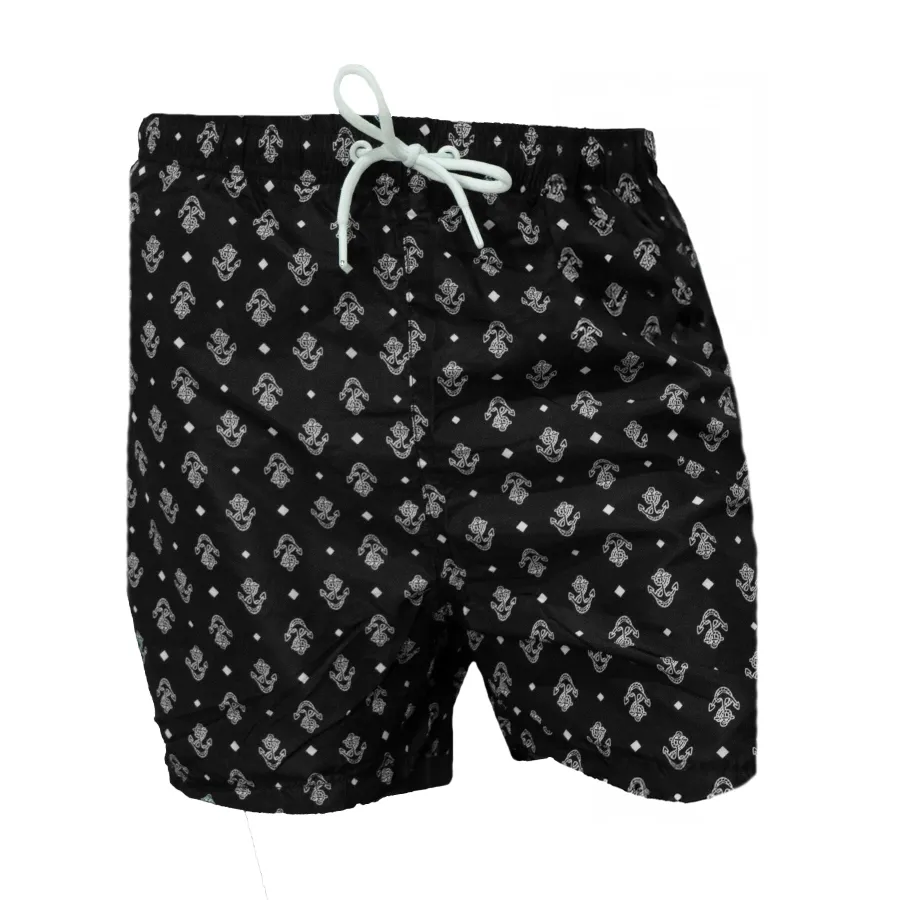 Imagen 1 de 4 de Malla Kamp Printed-NEGRO/BLANCO