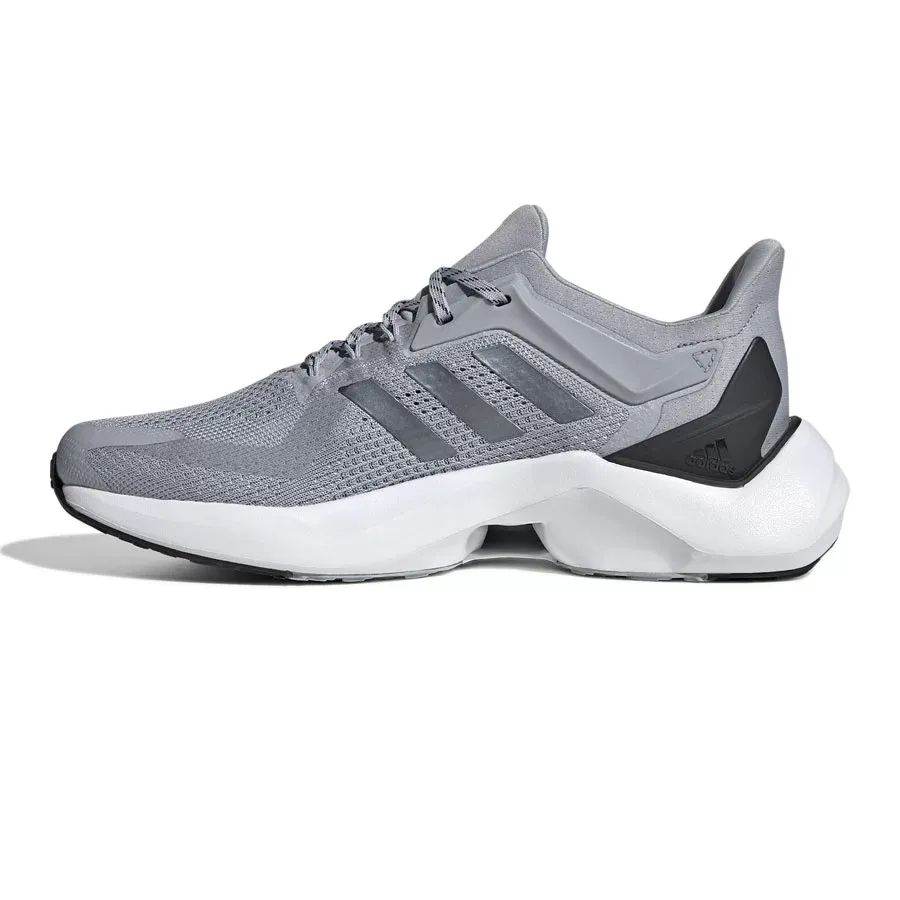 Imagen 2 de 6 de Zapatillas adidas Alphatorsion 2.0-GRIS/NEGRO/BLANCO