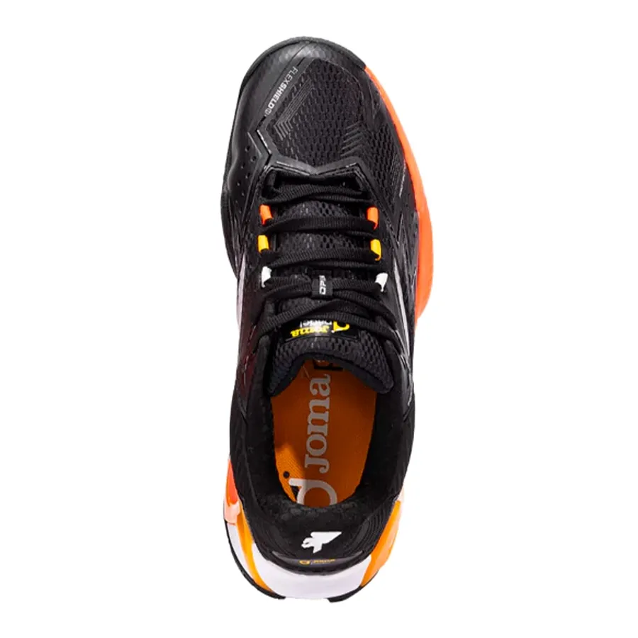 Imagen 3 de 5 de Zapatillas Joma Open W2501-NEGRO/NARANJA