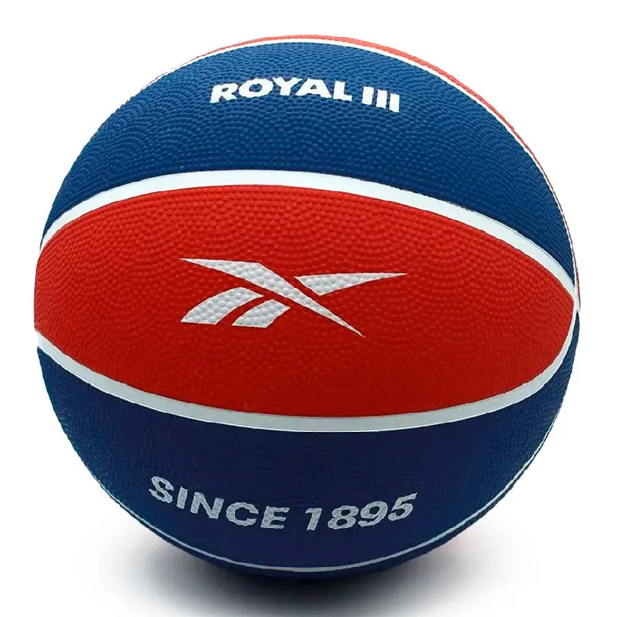Imagen 1 de 3 de Pelota Reebok Basquet Royal 3-NARANJA/AZUL/BLANCO