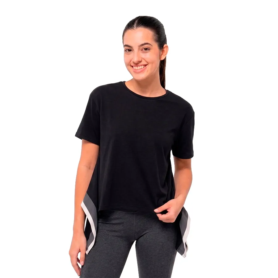 Imagen 0 de 3 de Remera Asics Ss Tee Top-NEGRO/BLANCO