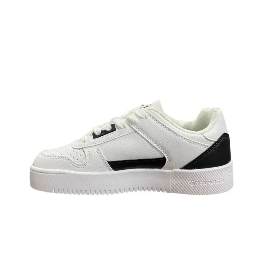 Imagen 1 de 4 de Zapatillas Topper Graft Kids-BLANCO/NEGRO