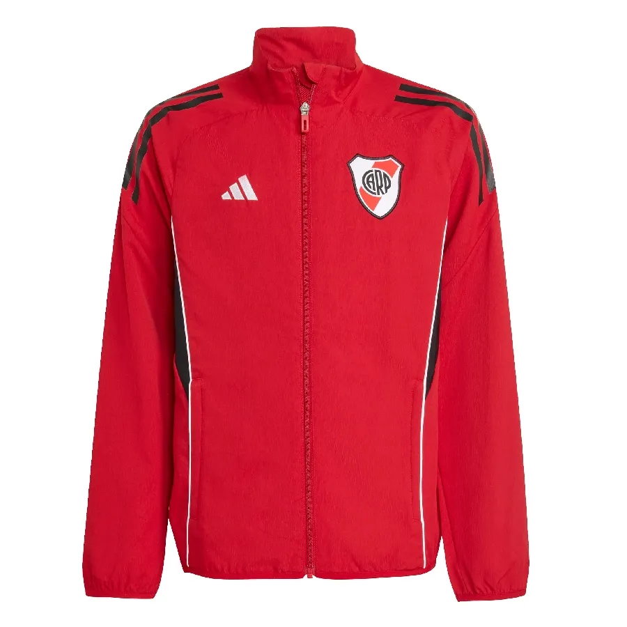 Imagen 2 de 5 de Campera adidas Presentación de River Plate Tiro 25 Competition-ROJO/NEGRO