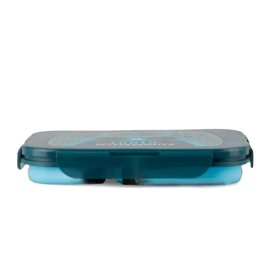 Imagen 2 de 3 de Tupper Plegable Footy-NEGRO/AZUL