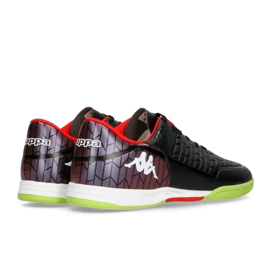 Imagen 2 de 5 de Botines Kappa Kombat Marsella Ic-NEGRO/ROJO/VERDE