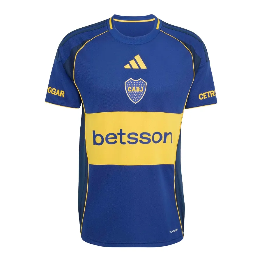Imagen 2 de 6 de Camiseta adidas Boca Juniors 25 Aniversario Bicampeón De América 2001-AZUL/AMARILLO