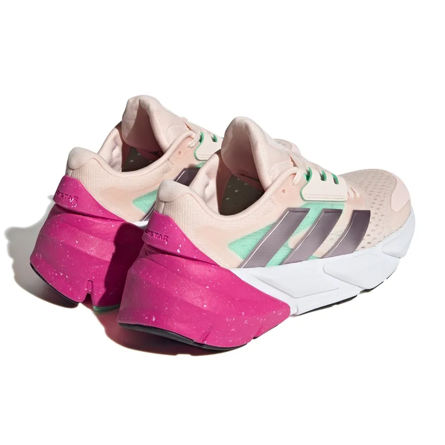 Imagen 2 de 9 de Zapatillas adidas Adistar 2.0-NUDE/VERDE AGUA/FUCSIA