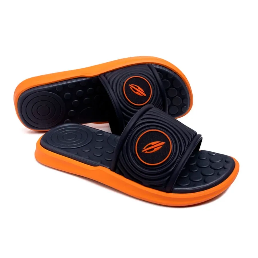 Imagen 0 de 5 de Ojotas Mormaii Quiver Pro Slide kids-NARANJA/AZUL