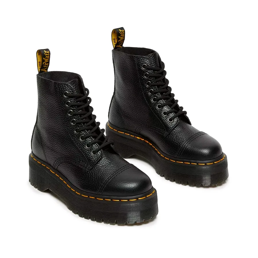 Imagen 2 de 8 de Botas Dr Martens Sinclair Milled Nappa-NEGRO